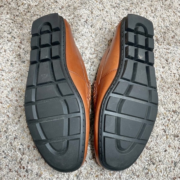 Coach Men’s Mott Varsity Drive Loafers Shoes Brown 7.5 FG1619 Designer Office main image 8
